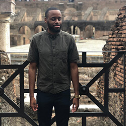 Quarles at the Roman Colosseum