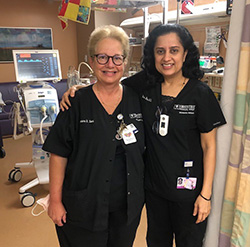 Dr. Rao with Dr. Barbara Ianni