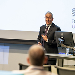 During the event, Dr. Casper delivered a special Grand Rounds presentation.