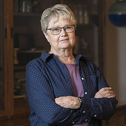 Marion Slack, PhD, professor emerita of pharmacy practice-science, said when she first applied for jobs after graduating in 1969 with her pharmacy degree, she was told no one would hire her because she had a child