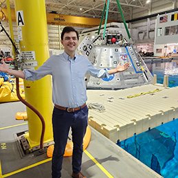 Dr. Beger is now a space medicine fellow at UT Health in Houston, Texas.