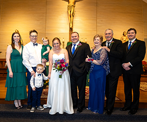 Zellmer, who credits his family as his biggest supporters, celebrated his brother's wedding in October 2024.