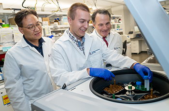 Fred Wondisford, MD, MS, MBA and Adam Smart