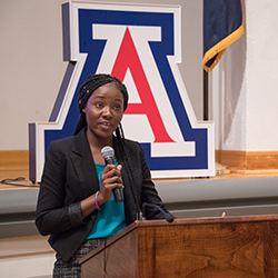 Second-Year Student Agnes Ewongwo