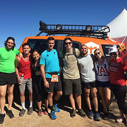 Donato and Fellow Med Students at the Ragnar Relay