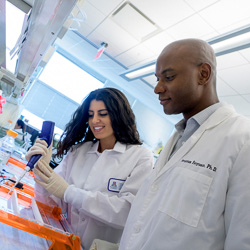 Deveroux Ferguson in His Lab