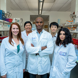 Dr. Ferguson and His Team