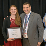 Laura Hamant, MD, with Jorge Masuello, MD