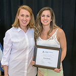 Katie Hawk, MD, with Natasha Keric, MD