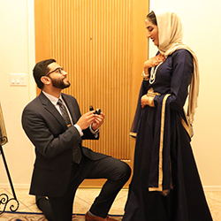 Omar Proposing