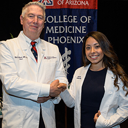 Abigail Solorio with Dean Reed