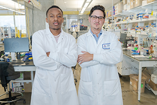 Jimmy Ndayikengurukiye and Timothy Marlowe, PhD