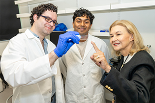 Yash Soni and Sally Radovick, MD