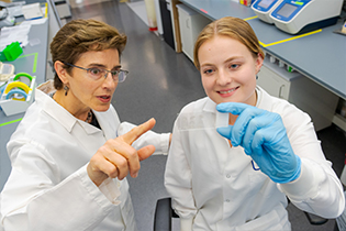 Sophie Wallace and Amelia Gallitano, MD, PhD