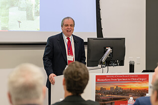 University of Arizona Health Sciences Senior Vice President Michael D. Dake, MD, Welcoming Symposium Attendees