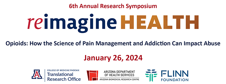 A graphic for the 2024 reimagine Health Research Symposium