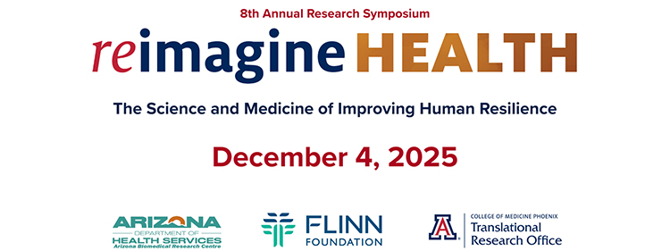 A graphic for the 2025 reimagine Health Research Symposium