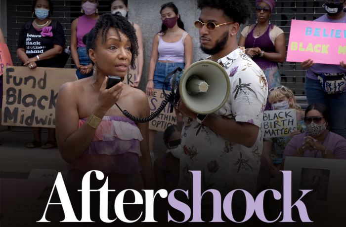 a still from the documentary aftershock