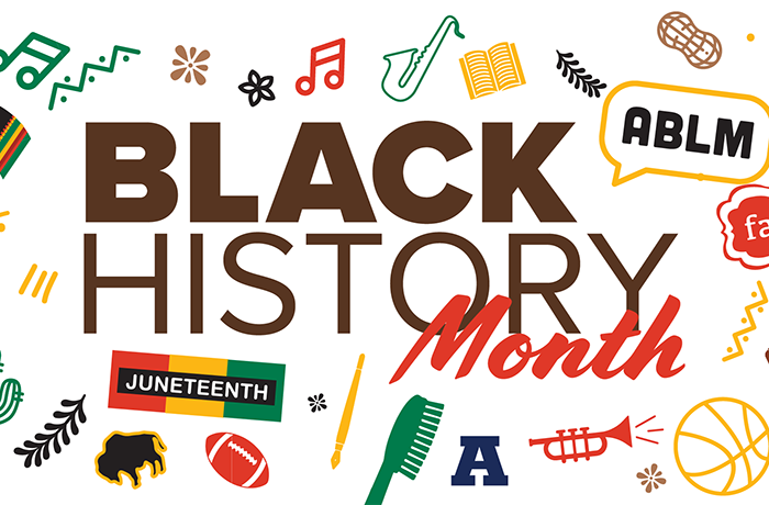 A graphic for Black History Month