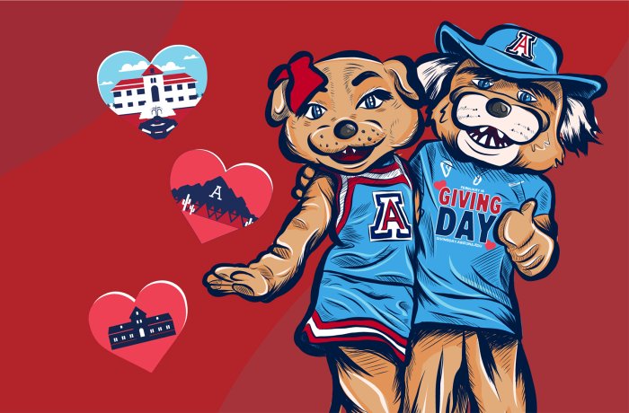 A Graphic for University of Arizona Giving Day