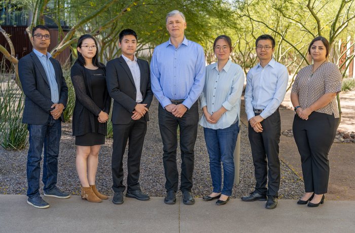 Vlad Kalinichenko, MD, PhD, and his research team at the College of Medicine – Phoenix