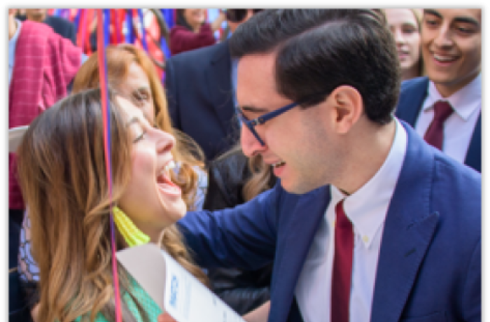 Two Medical Students Celebrate at Match Day 2019