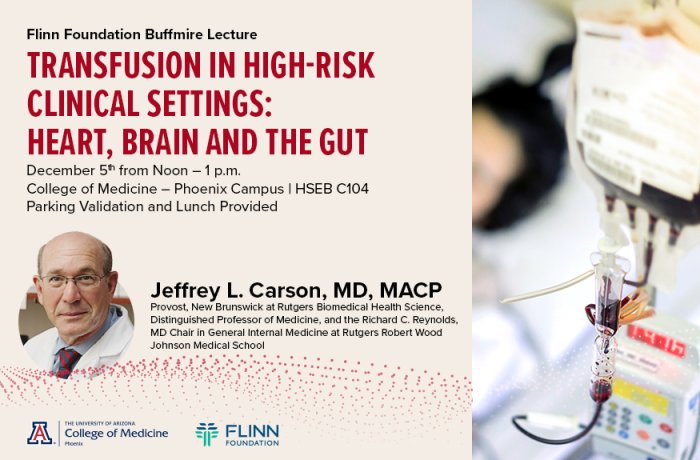 A graphic for the December Buffmire Lecture