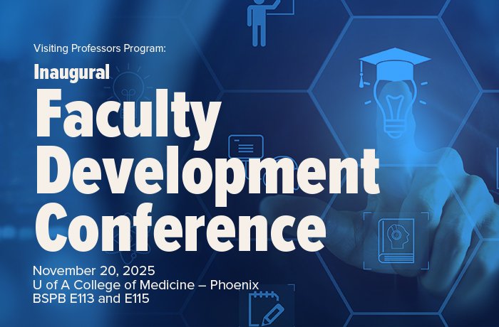 A graphic for the Inaugural Faculty Development Conference
