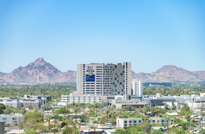 Banner - UMC Phoenix (Shot from the South)