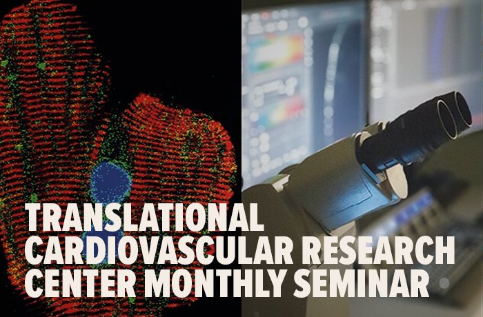 A graphic for the TCRC monthly seminar