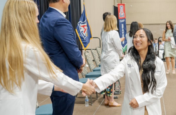 Friday, July 19, the Class of 2028 celebrated their White Coat Ceremony