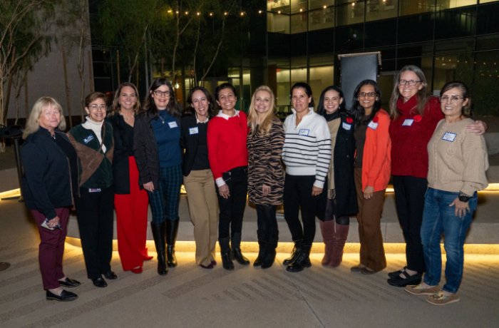 Members of the college's Women in Medicine and Sciences group