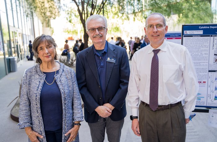 Roberta Diaz Brinton, PhD, Chris Glembotski, PhD, and Michael Fallon, MD