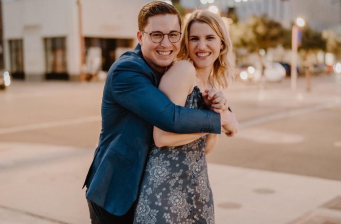 Spencer Bayless and Abbey Colorafi