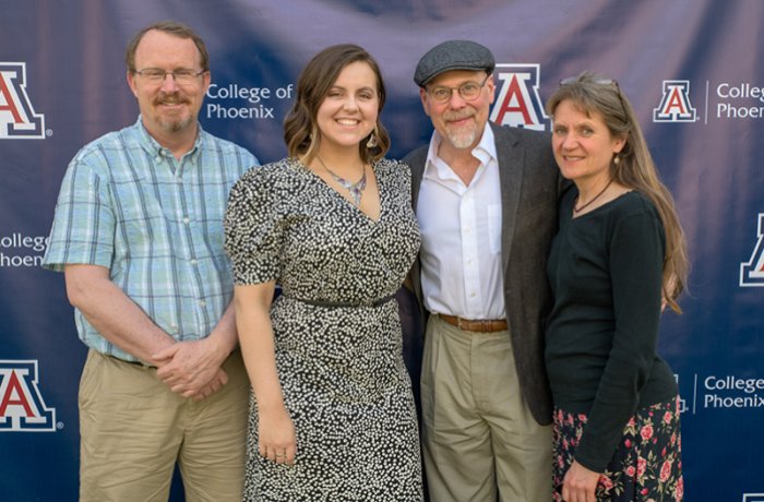 Kathryn Blevins with Her Family