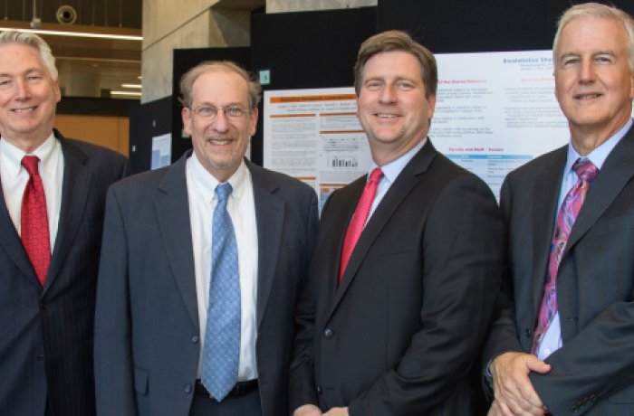 Dean Reed with Mayor Stanton and William Cance