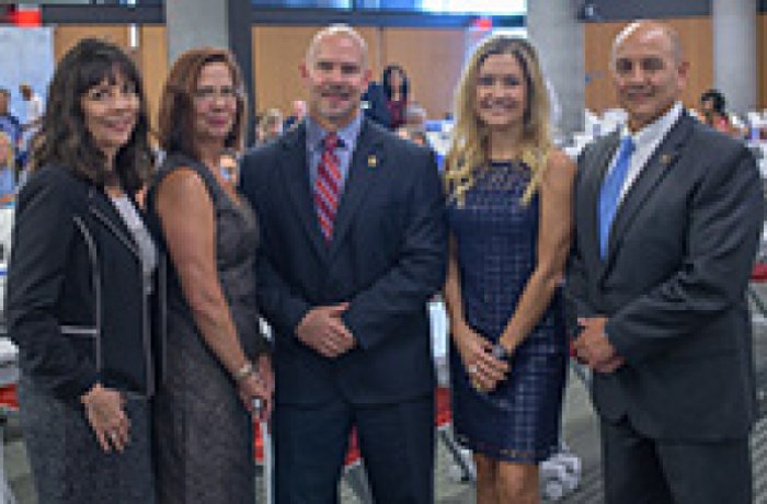 group photo at the FBI Phoenix Citizens Academy Panel