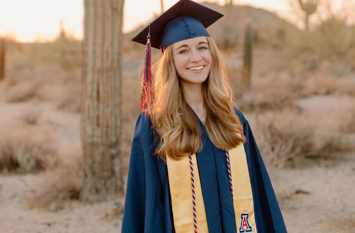 Heading to an internal medicine residency, Brooke D'Agostini has always enjoyed the intersection between the humanities and science.
