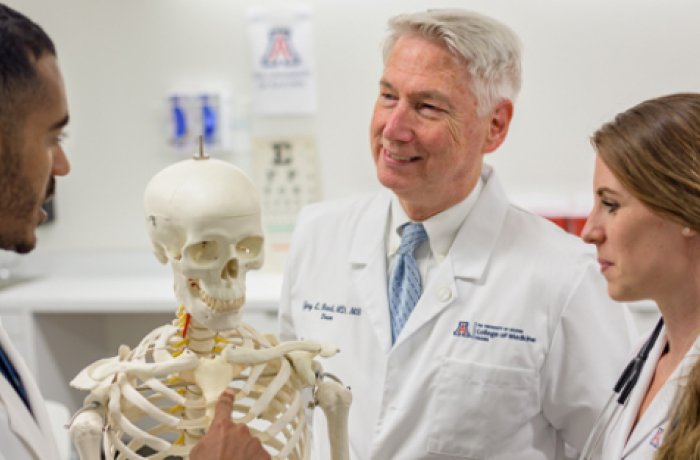 Dr. Guy Reed, Dean of the College of Medicine Phoenix