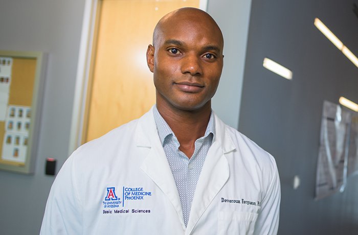 Deveroux Ferguson, PhD, Outside of His Lab