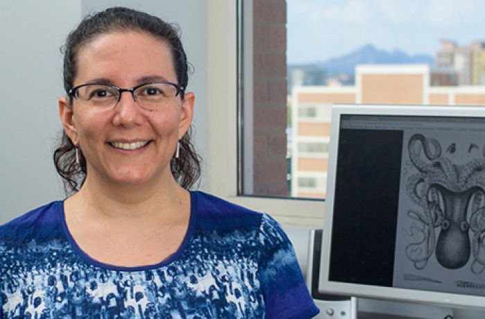 Rebecca Fisher, PhD, in Her Lab