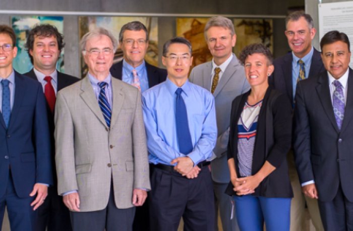 group photo of UA physicians and scientists