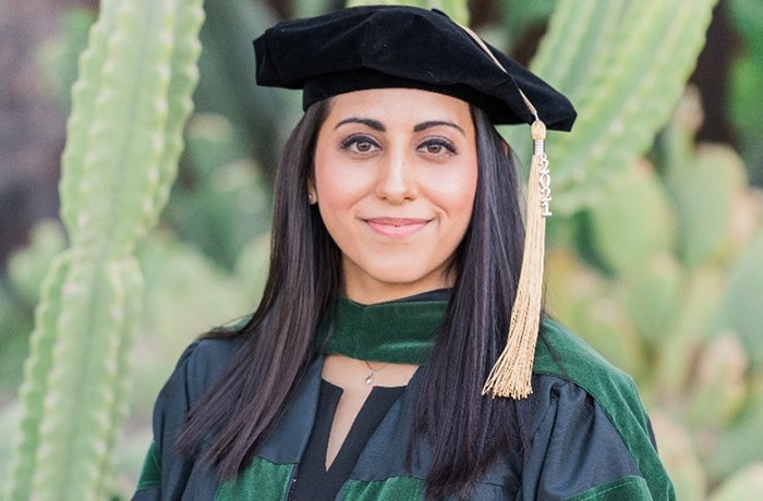 Manroop “Mandy” Kaur in Her Commencement Regalia