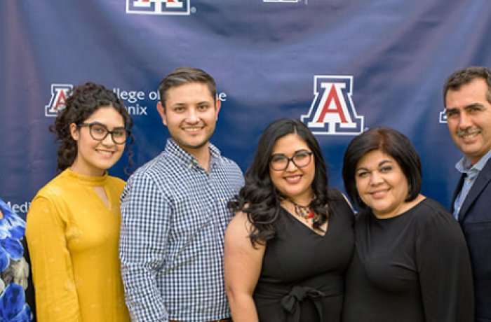 Estefania Lopez' family group photo