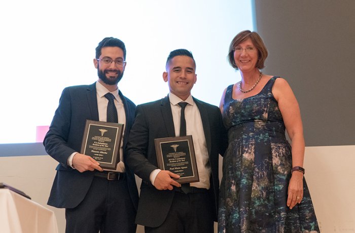 Waseem Albasha, MD, Dr. Muna Aguon and Jayne Peterson, MD