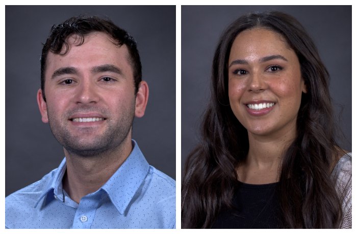 Trevor Helton and Kiera Vaughn, both Pathway Scholars students at the University of Arizona College of Medicine – Phoenix