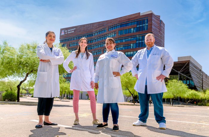 Nicole Jimenez, PhD, Alexandra "Bobbie" Garvin, PhD, Luisa Rojas, PhD, and Erik Blackwood, PhD