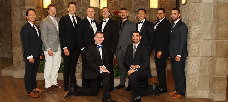 OMFS Residents in Formal Wear