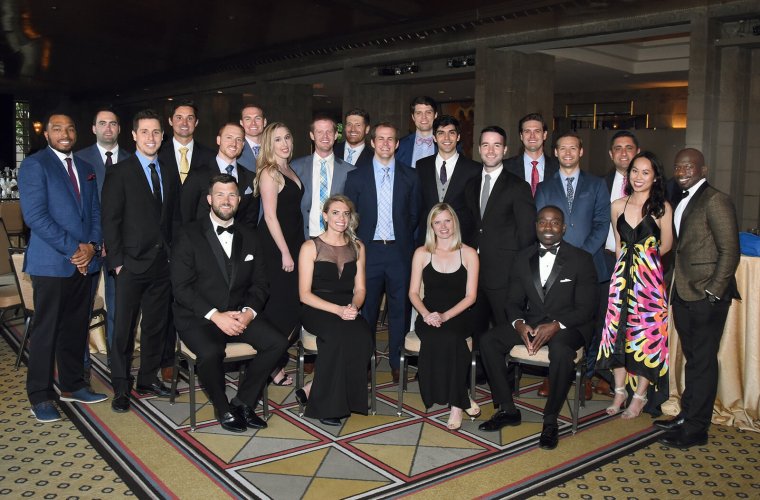 Residents in the Orthopedic Surgery Residency at an Event