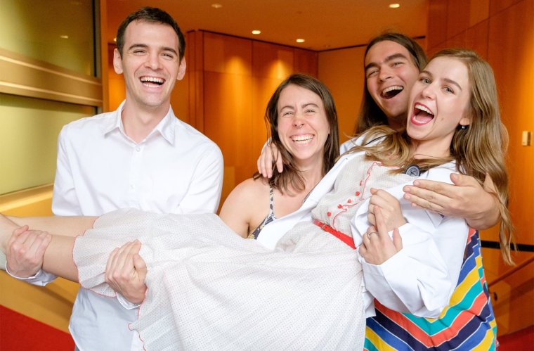 Merrion Dawson with Her Family at the Class of 2022 White Coat Ceremony Merrion Dawson with Her Family at the Class of 2022 White Coat Ceremony